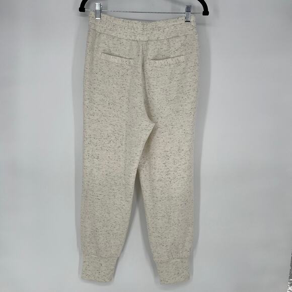 Varley - Slim cuff pant 25” in ivory marl fleck - Picture 4 of 10